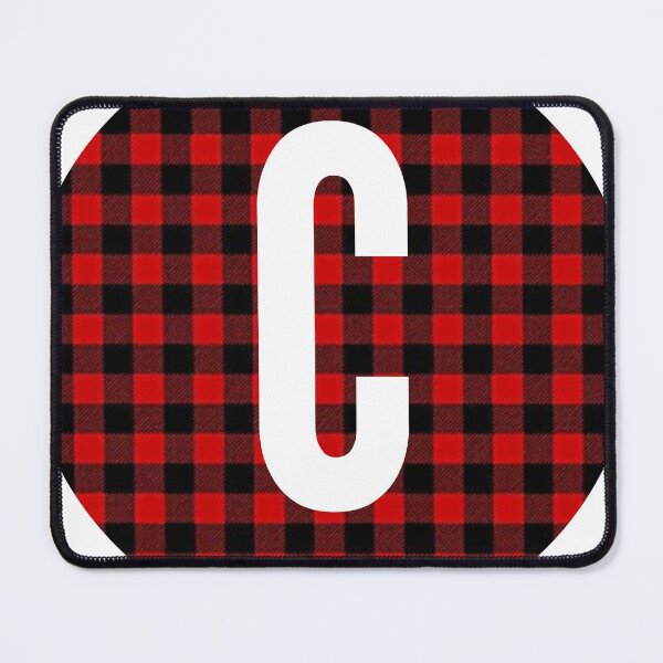Item preview, Monogram letter C flannel design designed and sold by JustSeasons.