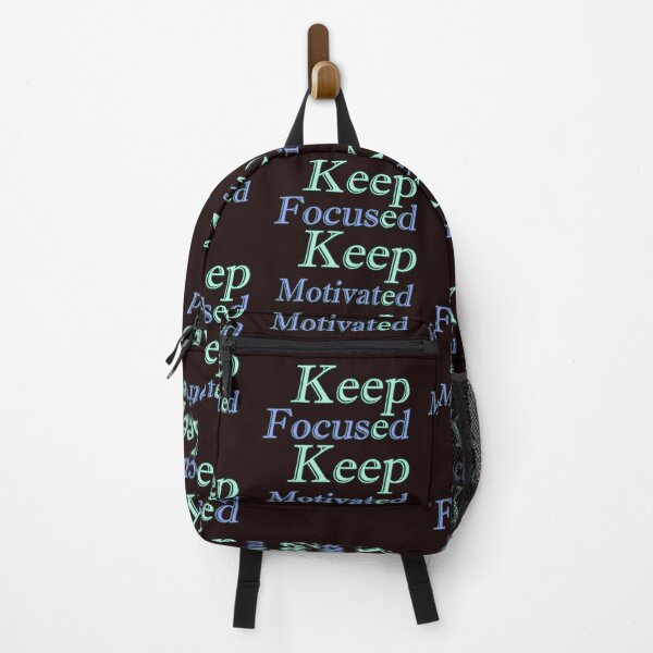 Item preview, Keep Focused Keep Motivated, Inspirational Motivational Gift Idea designed and sold by tawscolors.