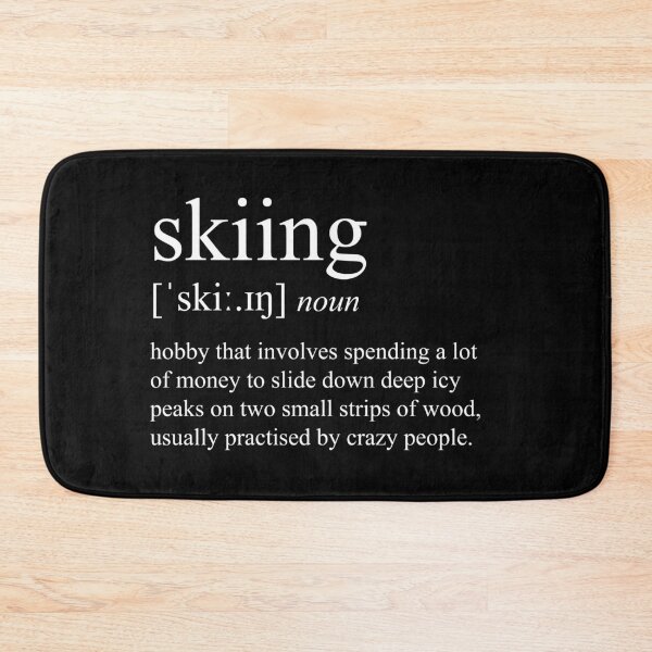 Item preview, skiing - definition designed and sold by Silly Lily.