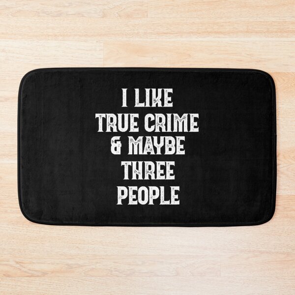 Item preview, I like True Crime and Maybe Three People Long Sleeve T-Shirt designed and sold by telegaevel.