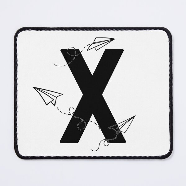 Item preview, Monogram with paper planes letter X designed and sold by JustSeasons.