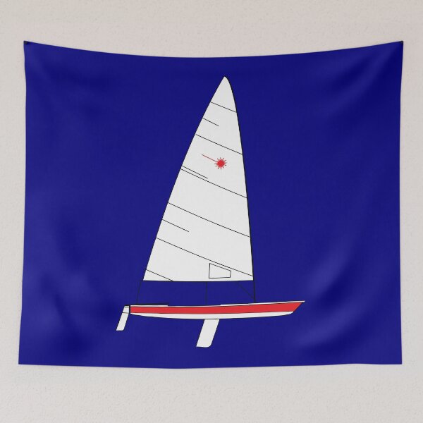 Item preview, Laser Sailboat - Red designed and sold by CHBB.