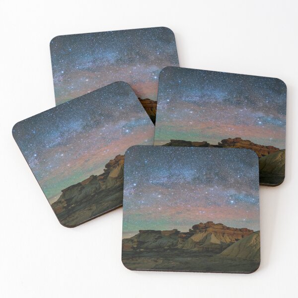 Item preview, Bisti Badlands Under Western Starry Night designed and sold by Rocky Mountain Artistry.