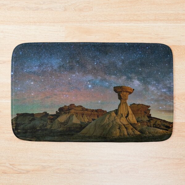 Item preview, Bisti Badlands Under Western Starry Night designed and sold by Rocky Mountain Artistry.