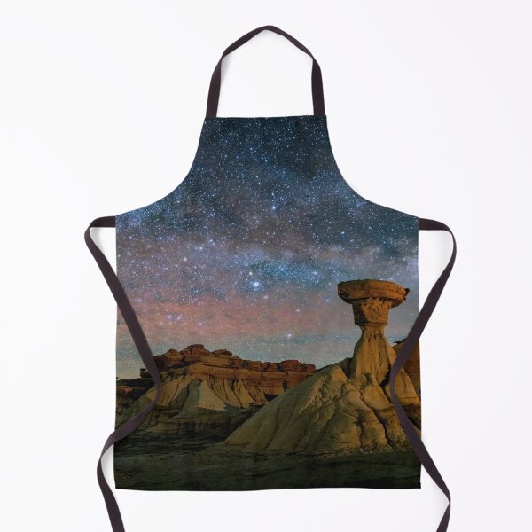 Item preview, Bisti Badlands Under Western Starry Night designed and sold by Rocky Mountain Artistry.