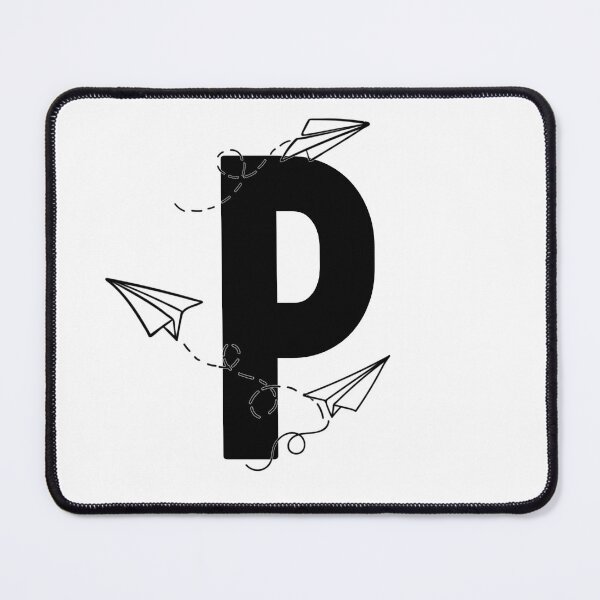 Item preview, Monogram with paper planes letter P designed and sold by JustSeasons.