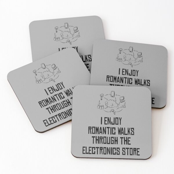 Item preview, I Enjoy Romantic Walks Through The Electronics Store (Ver 1) designed and sold by AbsurdlyEpic.