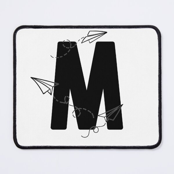 Item preview, Monogram with paper planes letter M designed and sold by JustSeasons.