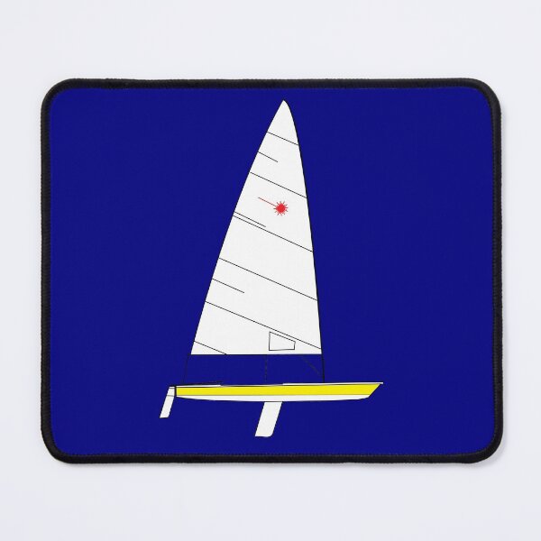 Item preview, Laser Sailboat - Yellow designed and sold by CHBB.
