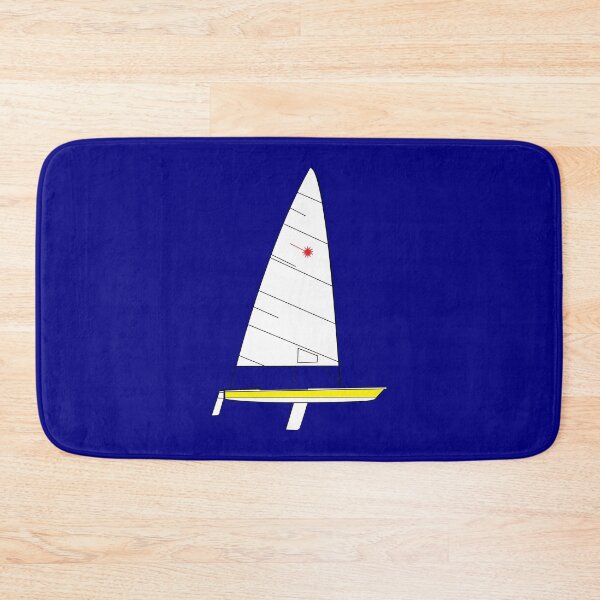 Item preview, Laser Sailboat - Yellow designed and sold by CHBB.