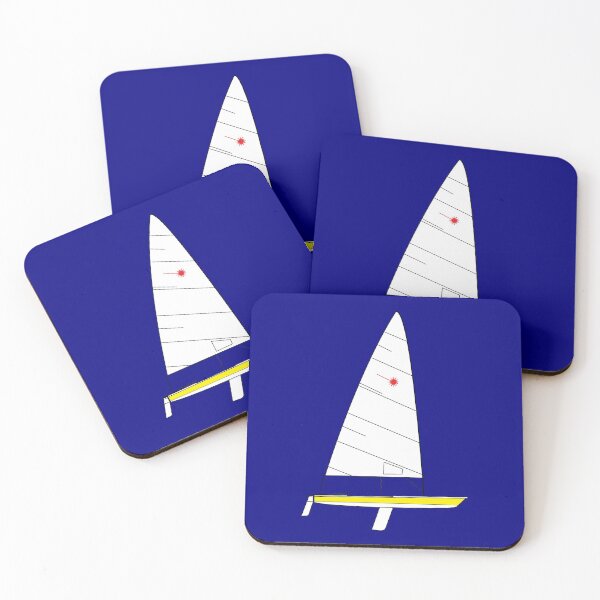 Item preview, Laser Sailboat - Yellow designed and sold by CHBB.