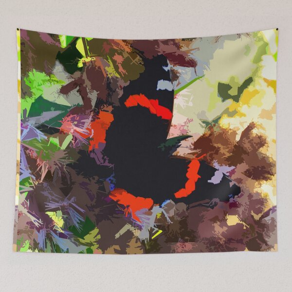 Item preview, Red admiral butterfly designed and sold by Greengardens36.