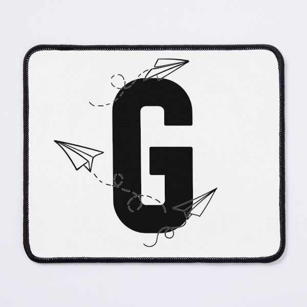 Item preview, Monogram with paper planes letter G designed and sold by JustSeasons.
