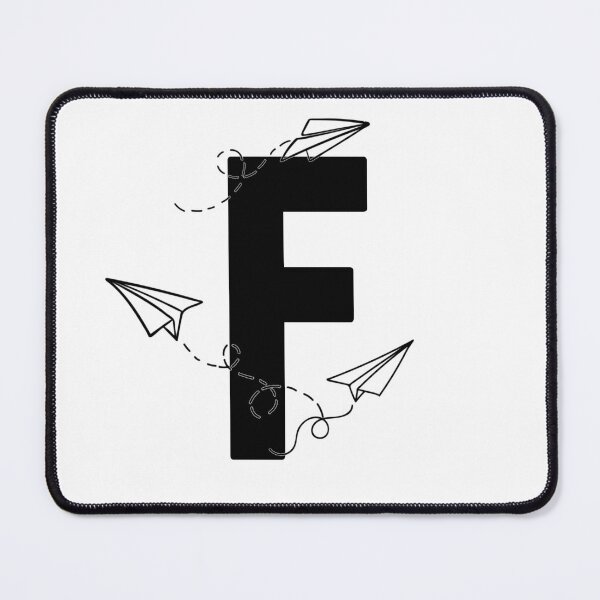 Item preview, Monogram with paper planes letter F designed and sold by JustSeasons.