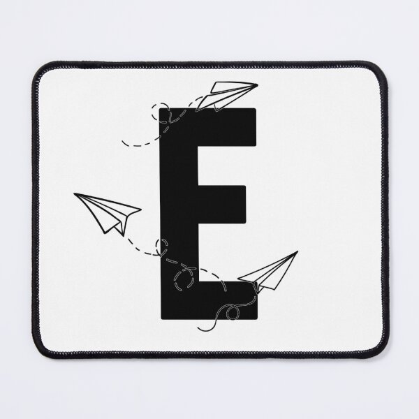 Item preview, Monogram with paper planes letter E designed and sold by JustSeasons.