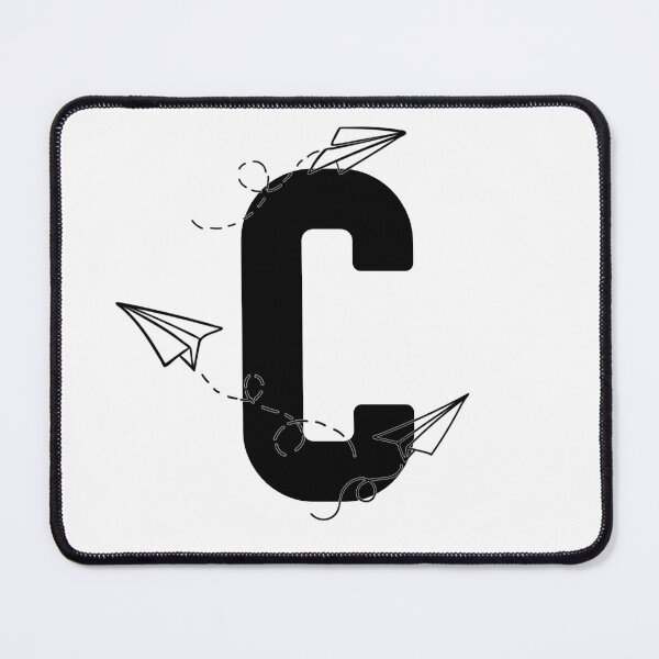 Item preview, Monogram with paper planes letter C designed and sold by JustSeasons.
