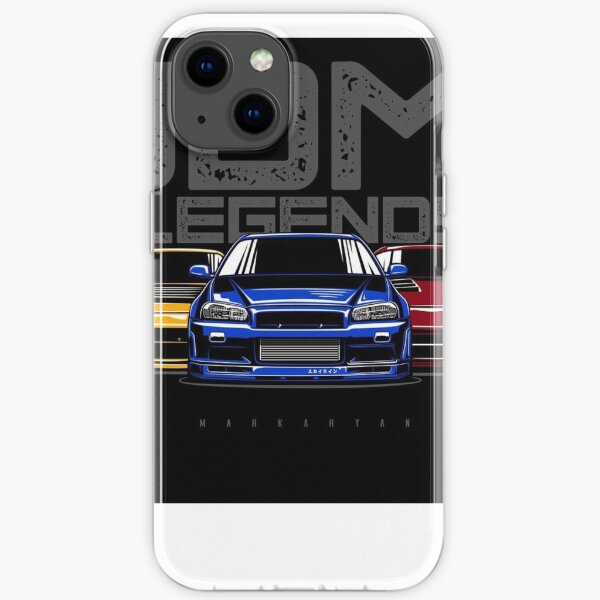 Japaneses cars iPhone Soft Case