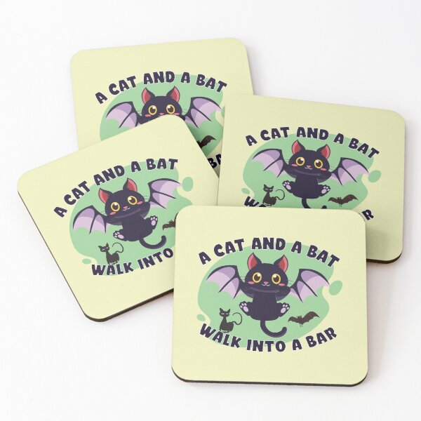 Item preview, A cat and a bat designed and sold by Kidzz.