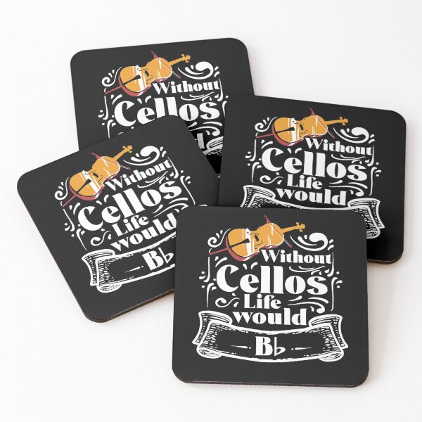 Item preview, Without Cellos Life would B Flat Funny Cellist Long Sleeve  designed and sold by GarrickShop.