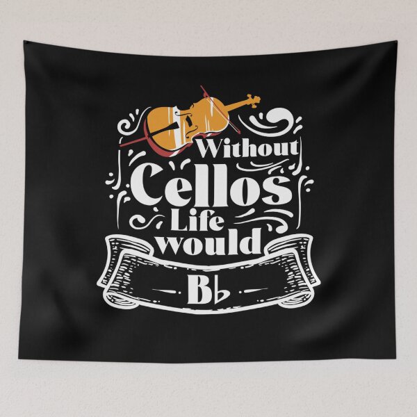 Item preview, Without Cellos Life would B Flat Funny Cellist Long Sleeve  designed and sold by GarrickShop.