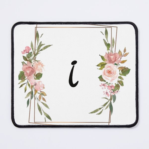 Item preview, Floral monogram letter i designed and sold by JustSeasons.