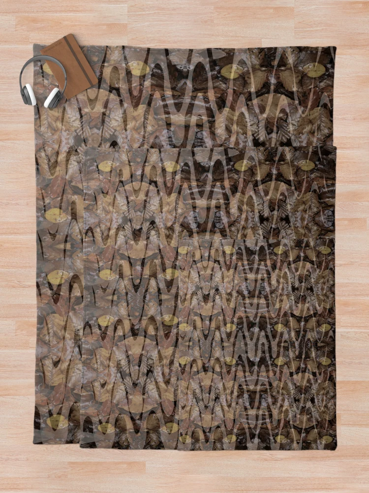 Thumbnail 5 of 6, Throw Blanket, Autumn Reflections Pattern designed and sold by LRGraphics.