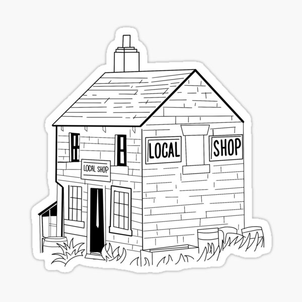 Item preview, League of Gentlemen Local Shop designed and sold by ChloeS01.