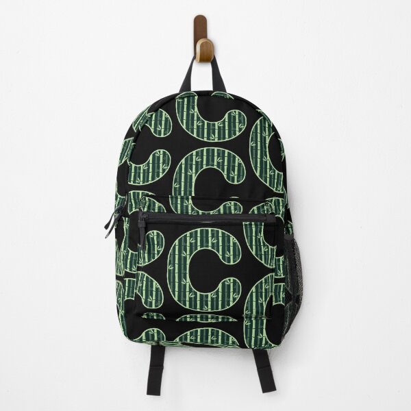 Item preview, The Letter C Bamboo Pattern - Alphabet Character designed and sold by artfulnotebook.