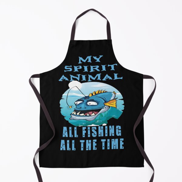 Item preview, My Spirit Animal is an Anglerfish All Fishing All The Time designed and sold by KeysTreasures.