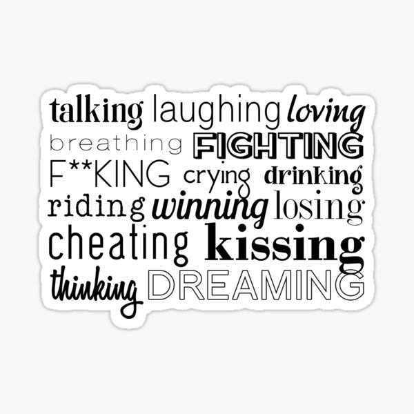 the-l-word-talking-laughing-loving-clean-sticker-for-sale-by