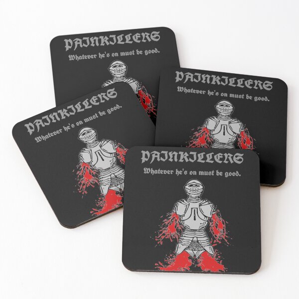 Item preview, Black Knight - Painkillers ads designed and sold by Monkyra.