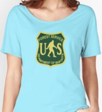 US Forest Service Bigfoot Women's Relaxed Fit T-Shirt
