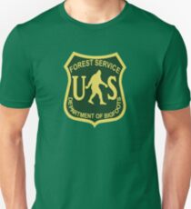 US Forest Service Bigfoot Slim Fit T-Shirt