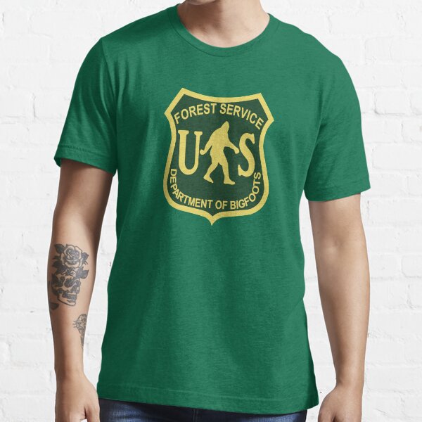 US Forest Service Bigfoot Essential T-Shirt