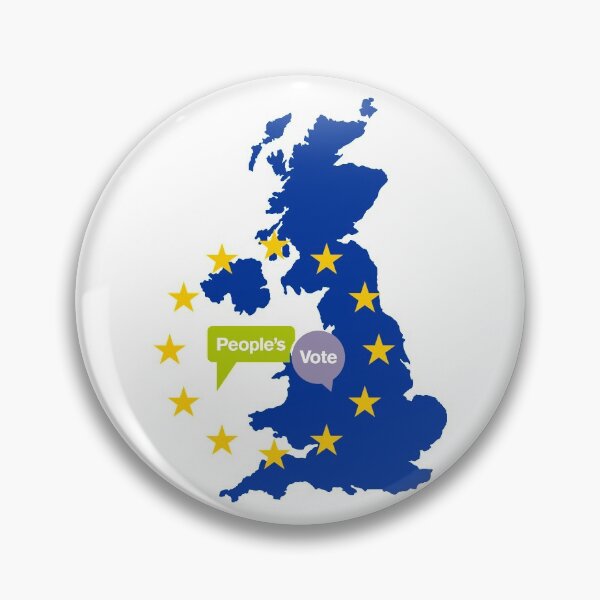 Item preview, People's Vote, No Brexit, No Backstop, Stay in EU, Voted Remain, Stay In, Team Remain, EU Remainer, I Am European, Stay In Europe designed and sold by mamazita.