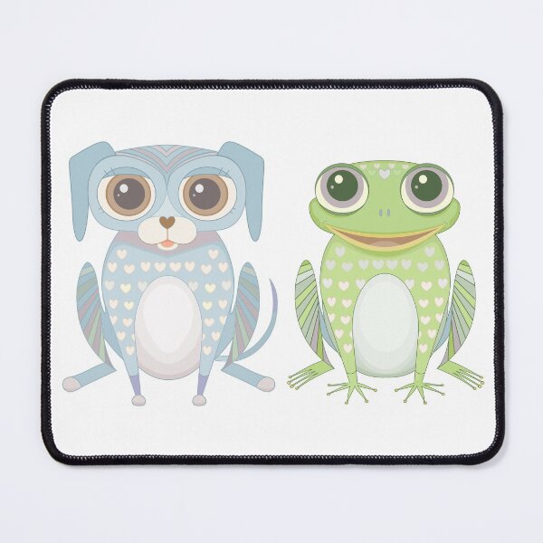 Item preview, Lanky Dog & Frog designed and sold by Jean Gregory Evans.