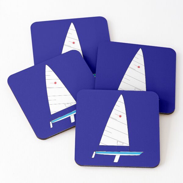 Item preview, Laser Sailboat - Lt Blue designed and sold by CHBB.