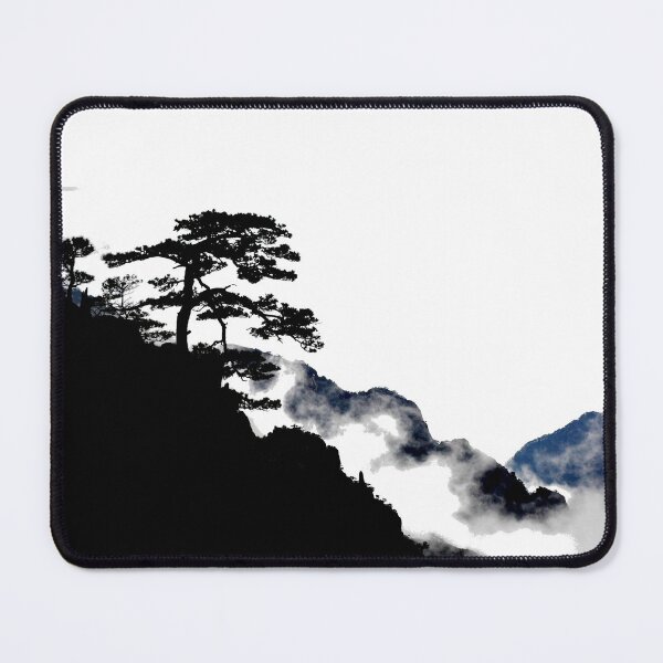 Item preview, Mountains Shrouded in Mist  designed and sold by Verdant Rose Studio.