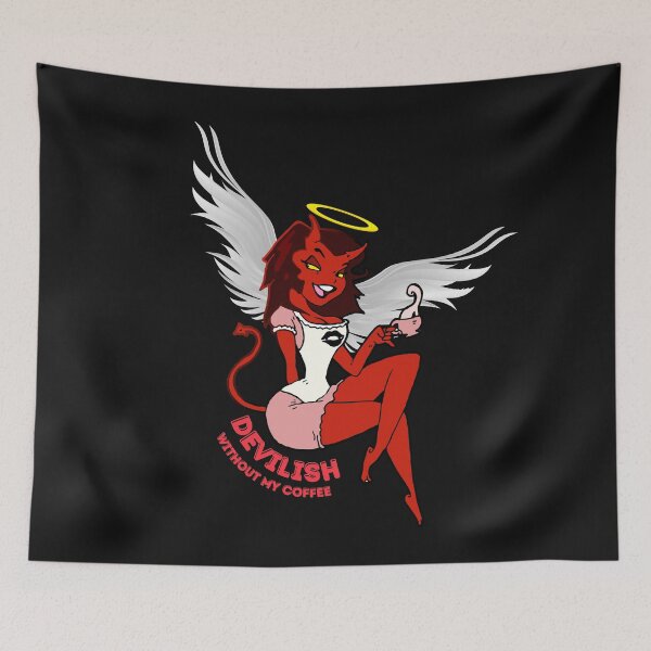 Item preview, Devilish without my Coffee Part I designed and sold by BunnyPanda0120.