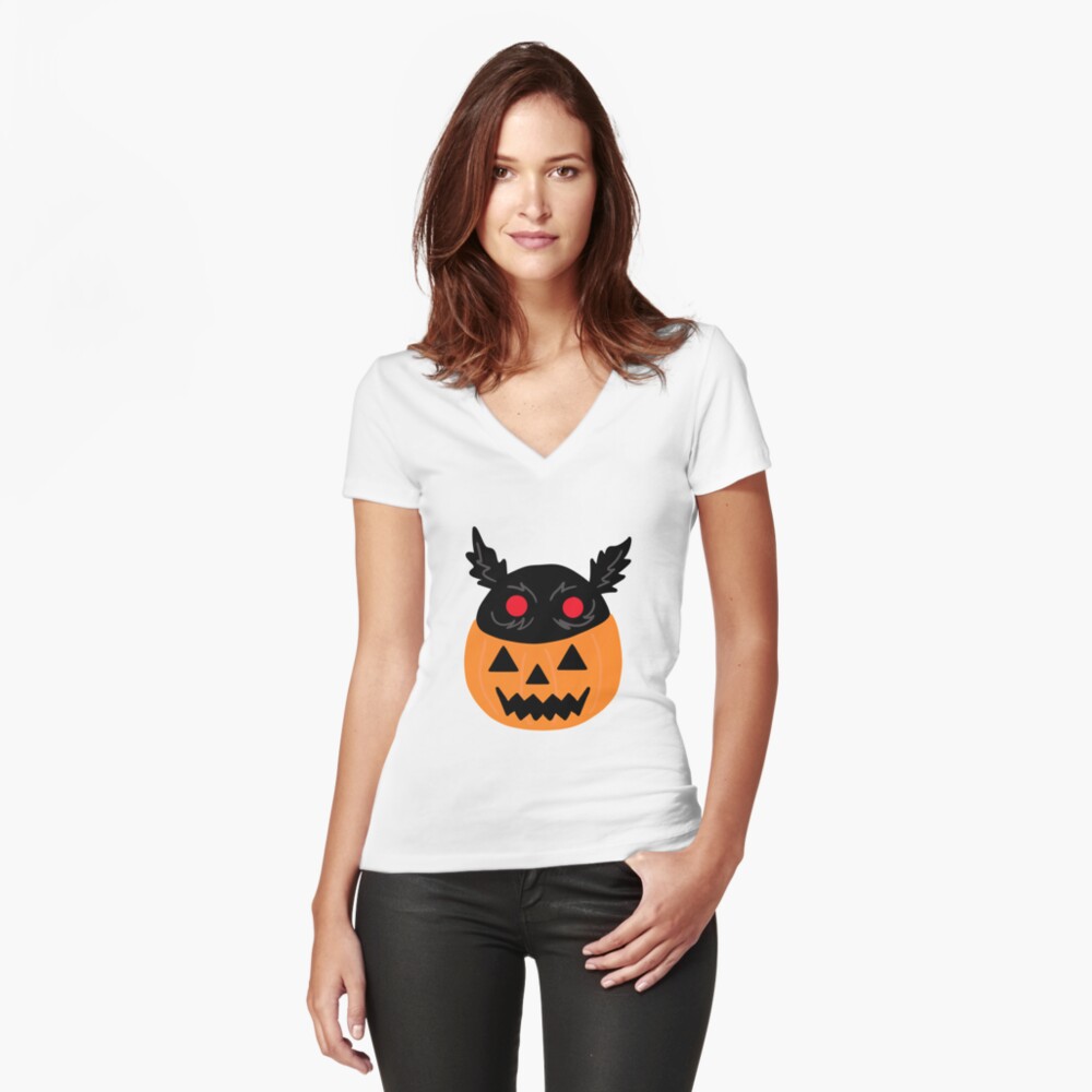 Item preview, Fitted V-Neck T-Shirt designed and sold by amarajlynn.