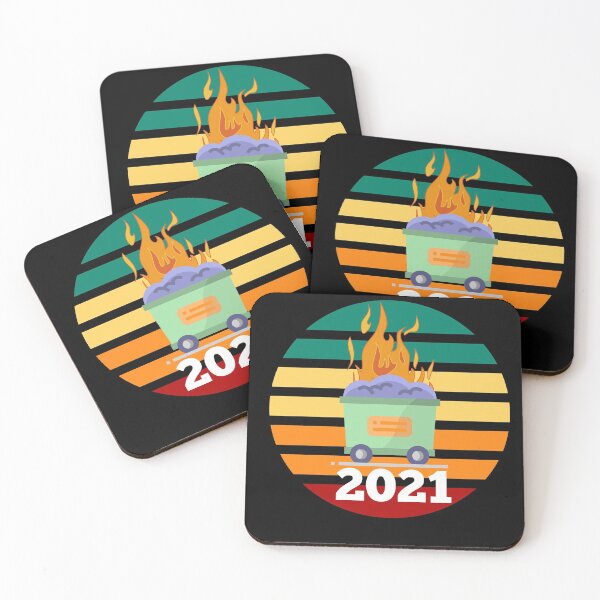 Item preview, Dumpster Fire 2021 designed and sold by Peter Stawicki.