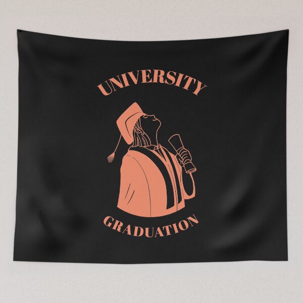 Item preview, University Graduation - Funny designed and sold by Designs2Excite.