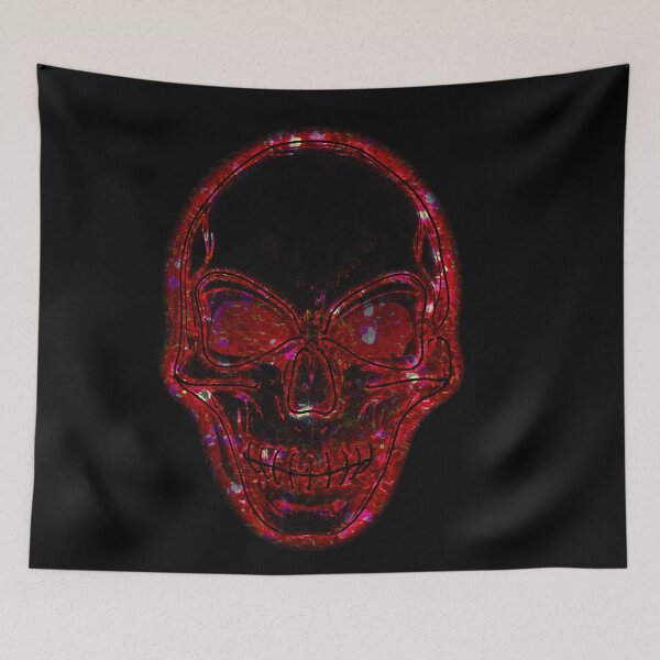 Item preview, Sparkling Scary Red Halloween  designed and sold by freeArt10.