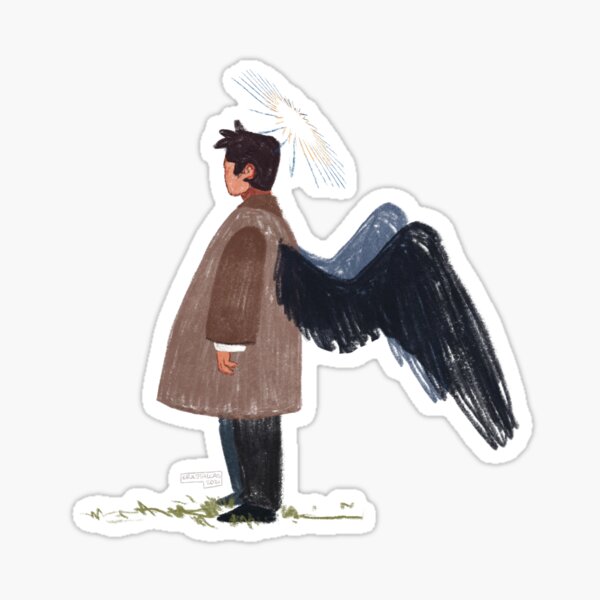 Supernatural  Sticker for Sale by Valentina Moia