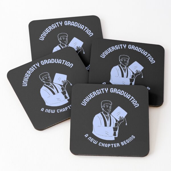 Item preview, University Graduation - A New Chapter - Funny designed and sold by Designs2Excite.