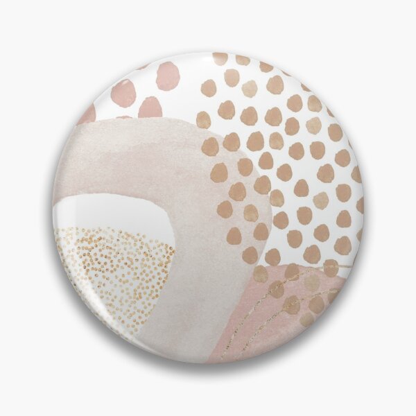 Item preview, Pink Beige Gold Abstract  designed and sold by Michelle Moss.
