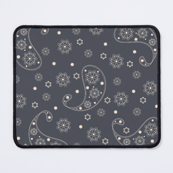 Vista previa del artículo con la obra «Inkwell and Buttercream Paisley Print», diseñado y vendido por iCraftCafe.