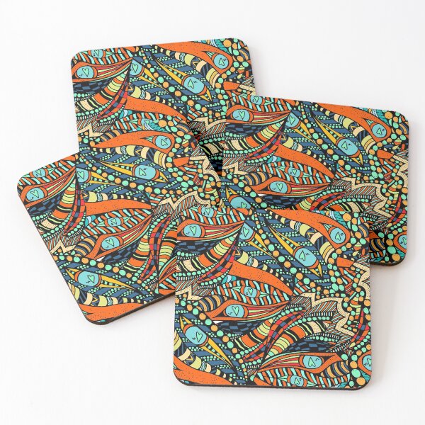 Item preview, Abstract Patterns On Ceramic Tile designed and sold by Vhutolo.
