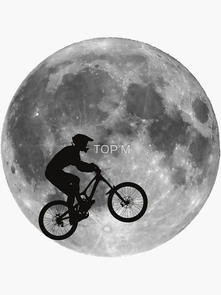 yesterday i rode my bike to the moon