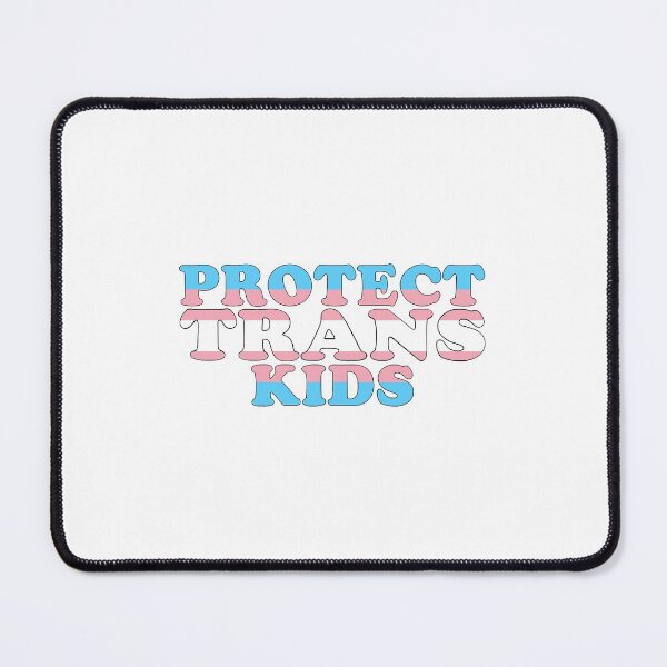 Item preview, Protect trans kids (flag text) designed and sold by generalorgana.